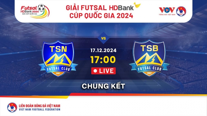 Xem trực tiếp Thái Sơn Nam vs Thái Sơn Bắc - Futsal HDBank Cúp Quốc gia 2024